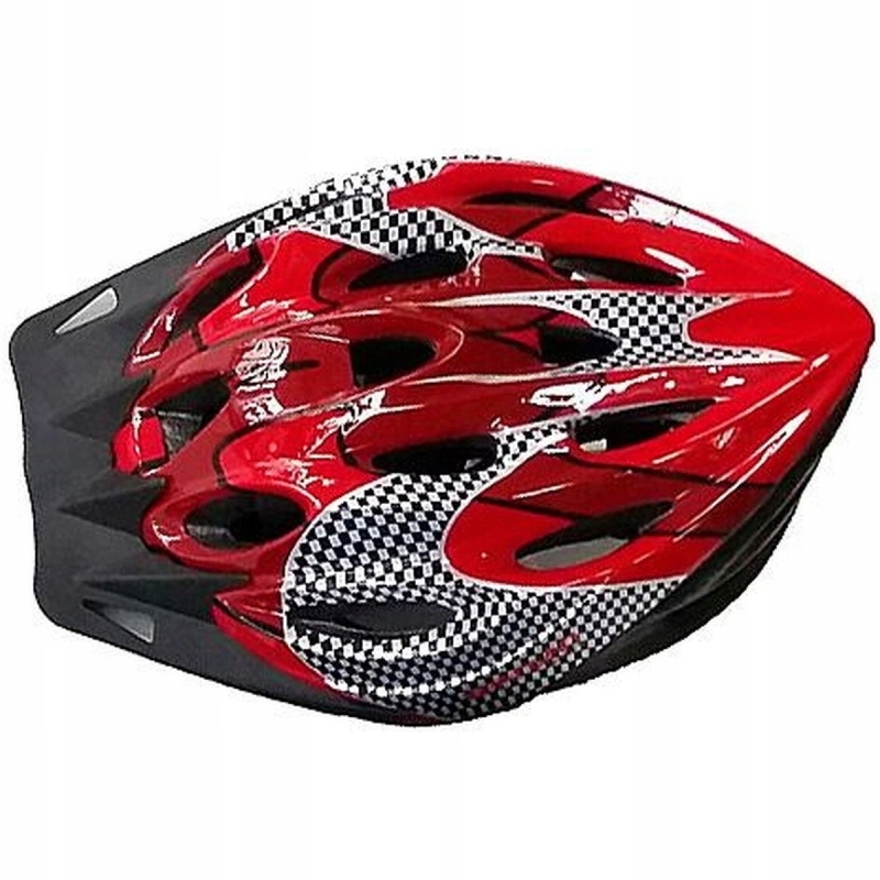 Kask rowerowy regulowany SPARTAN MTB RED r.M