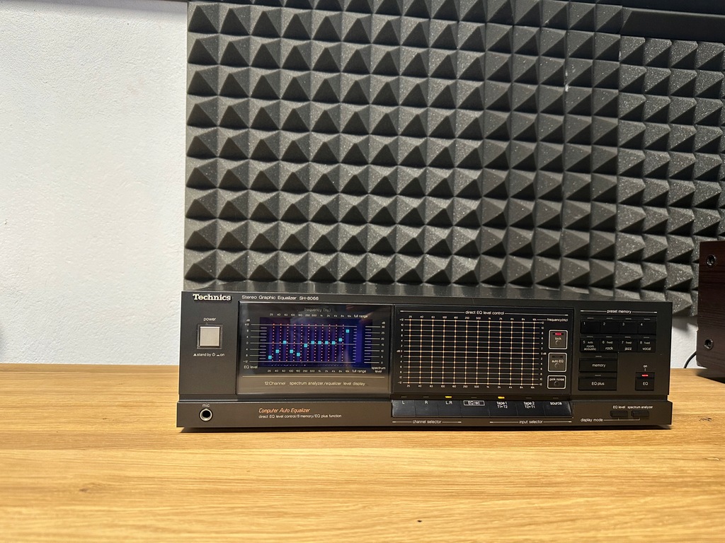 TECHNICS SH-8066 TOPOWY KOREKTOR GRAFICZNY UNIKATOWY MODEL !