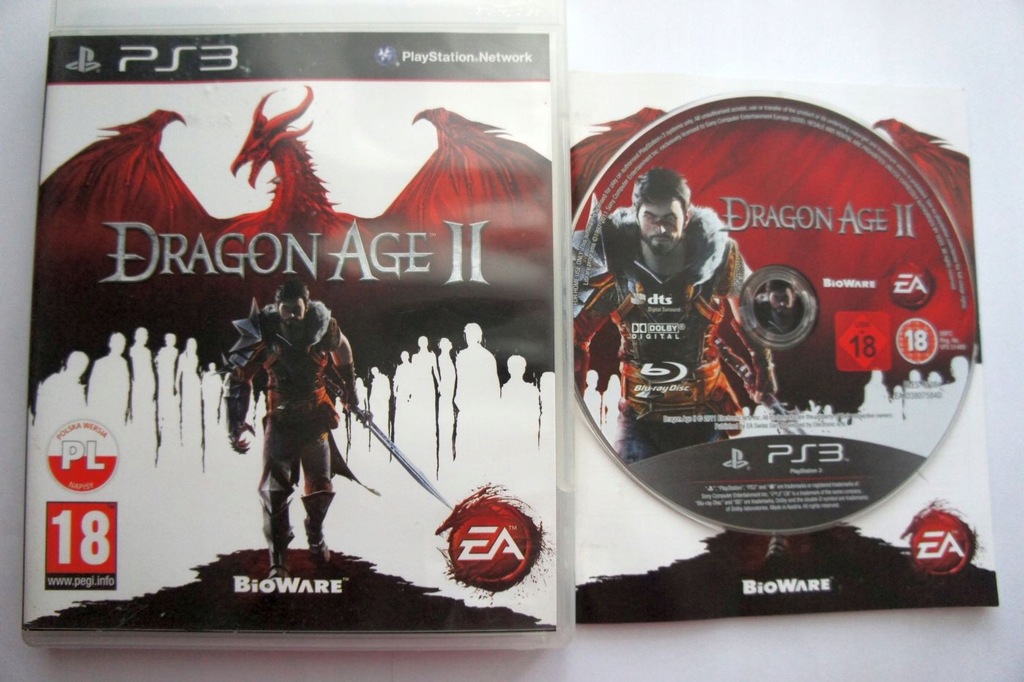 DRAGON AGE II 2 PL GRA PS3 PLAYSTATION 3