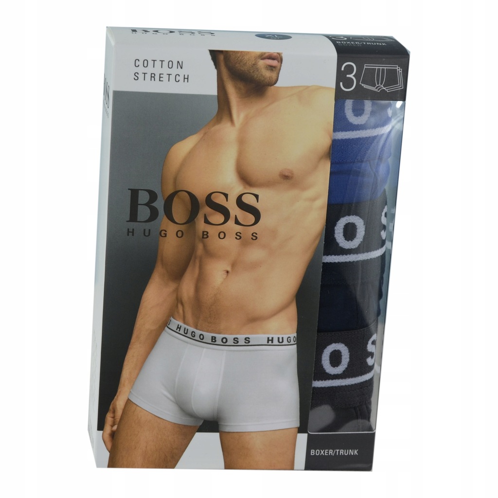 HUGO BOSS 3-pak Klasyczne bokserki męskie rozm. L