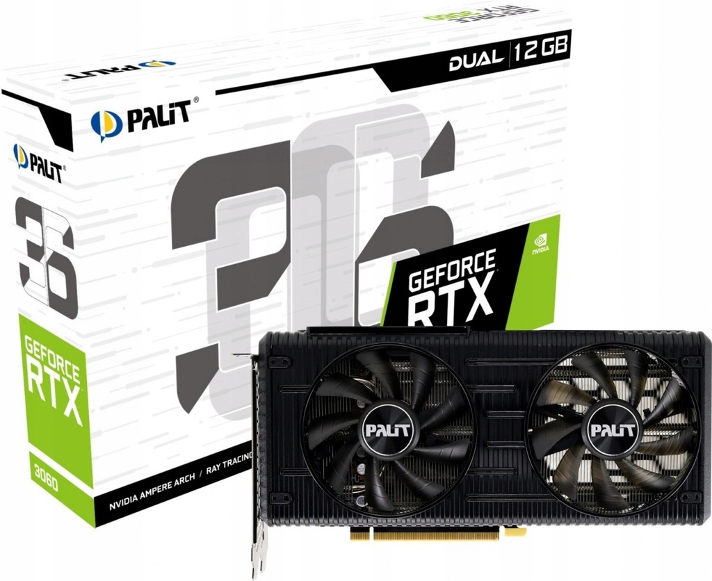 Karta graficzna GeForce RTX 3060 Dual 12GB GDDR6