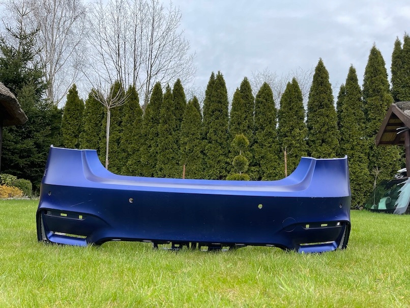 BMW F80 M3 M-POWER ZDERZAK TYLNY TYŁ IDEALNY - 13567098546 - oficjalne ...