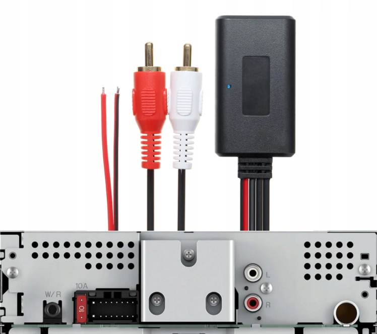 Moduł Adapter Bluetooth AUX RCA radio do samochodu