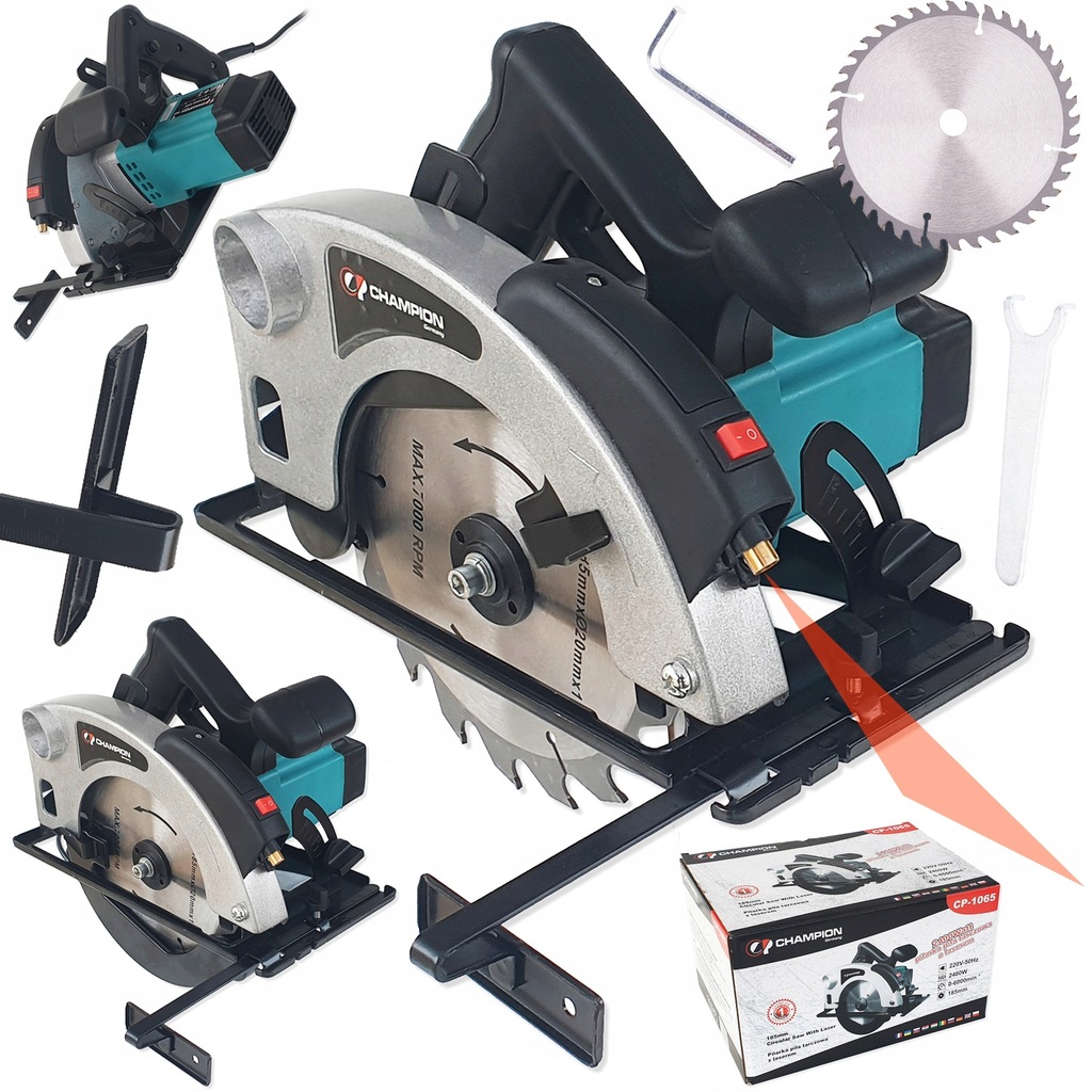 Купить ДИСКОВАЯ ПИЛА РУЧНАЯ ДИСКОВАЯ 2400ВТ ЛАЗЕР: отзывы, фото и ...