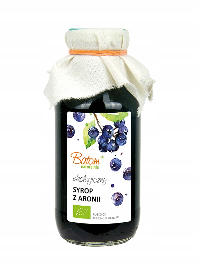 SYROP ARONIOWY BIO 330ml BATOM