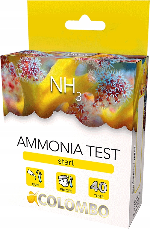 COLOMBO TEST NH3 AMMONIA - TEST DO WODY MORSKIEJ