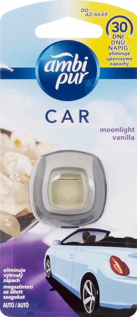 AMBI PUR CAR MOONLIGHT VANILLA zapach samochodowy