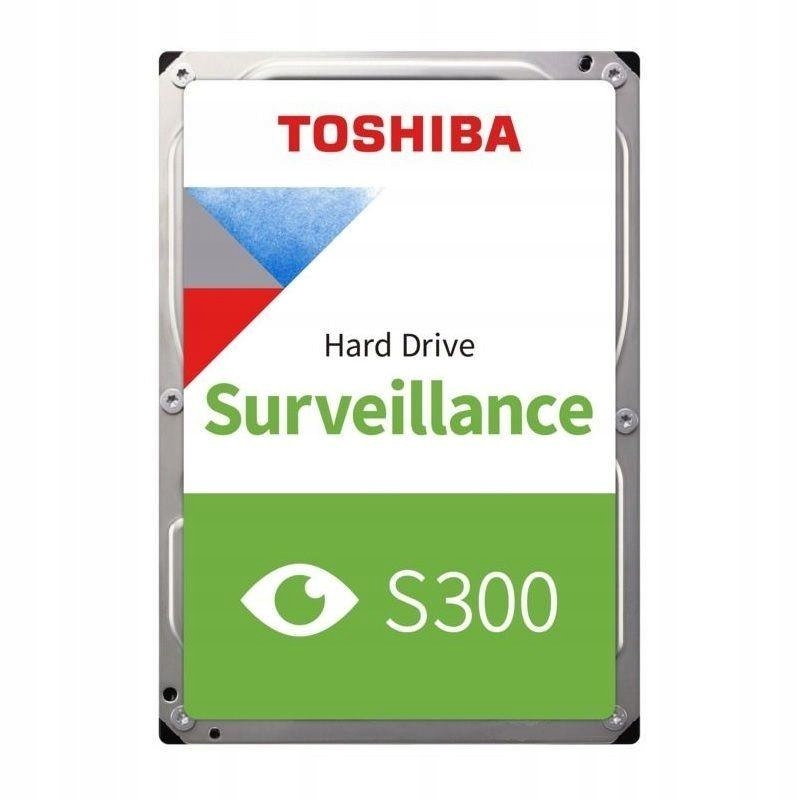 Dysk Toshiba S300 HDWV110UZSVA 1TB 3,5" 5700 64 MB SATA III Surveillan