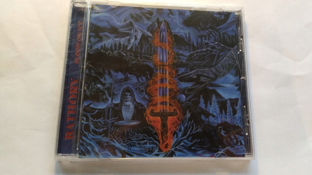 BATHORY Blood On Ice black metal CD folia