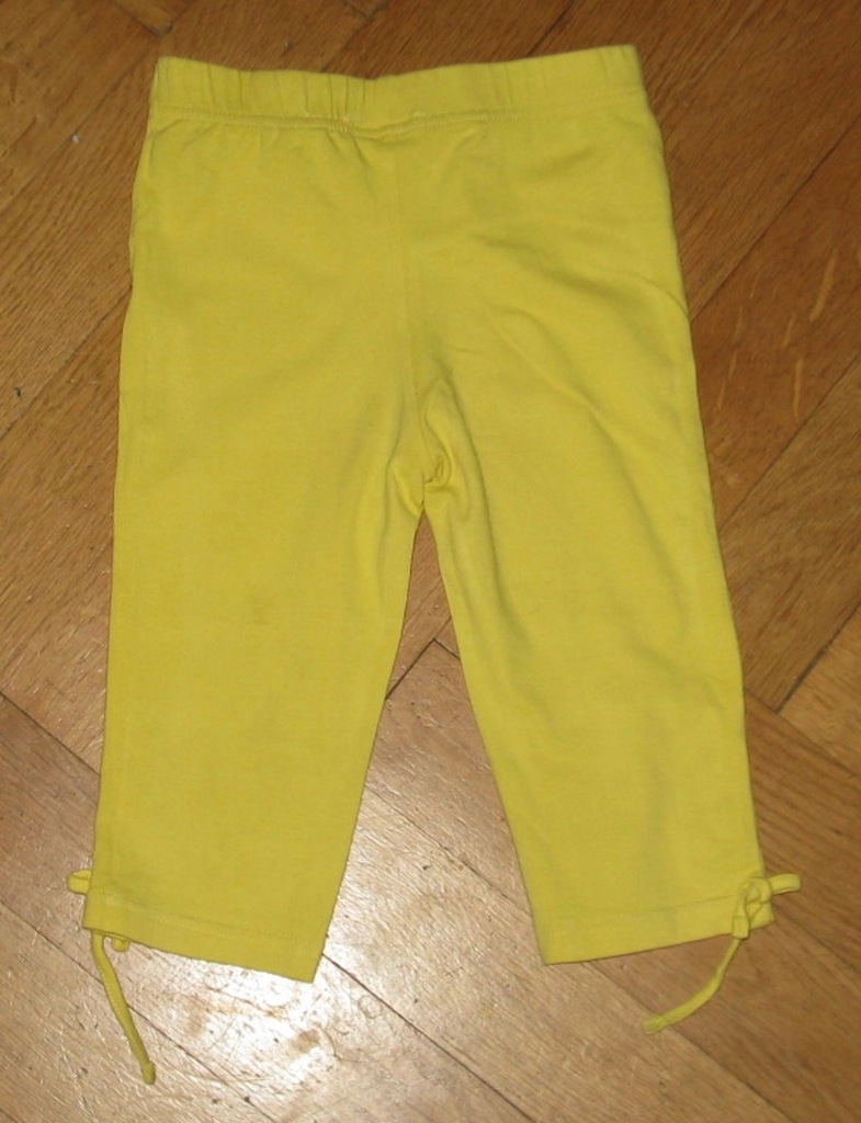 # 624 B.P.C. żółte legginsy (104)