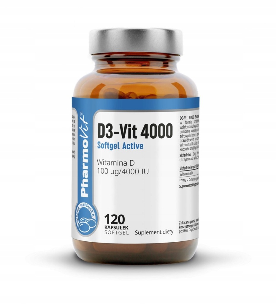 Witamina D3-Vit 4000 Softgel Active Pharmovit