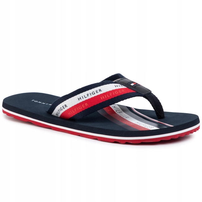 Japonki Tommy Hilfiger Stripe Beach Sandal r.43