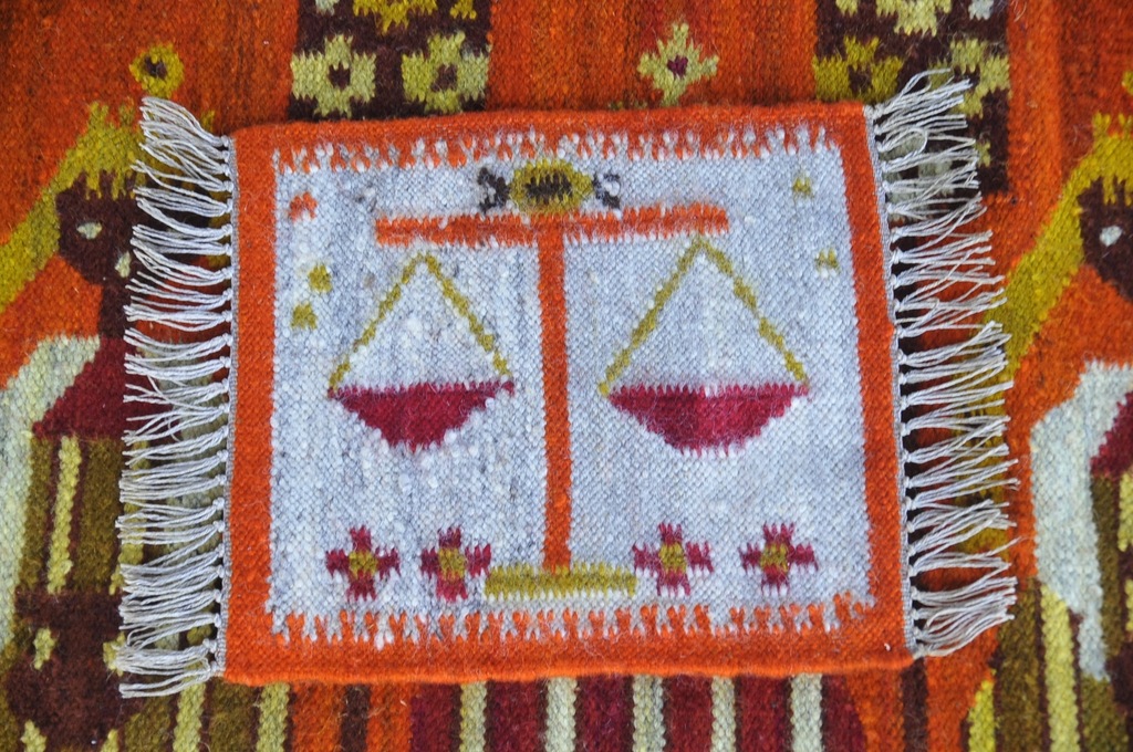 KILIM znak zodiaku WAGA proj. M.Domańska