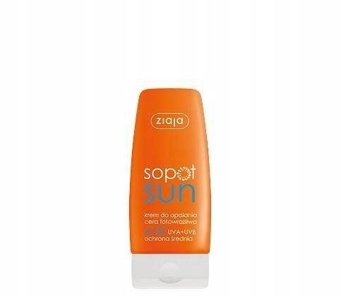 Ziaja sopot sun krem cera fotowrażliwa spf 25 60ml