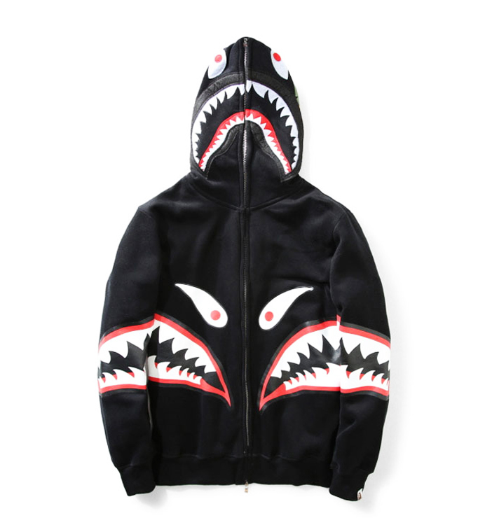 Bluza Bape typu Shark kangur czarna M 12104575401 oficjalne