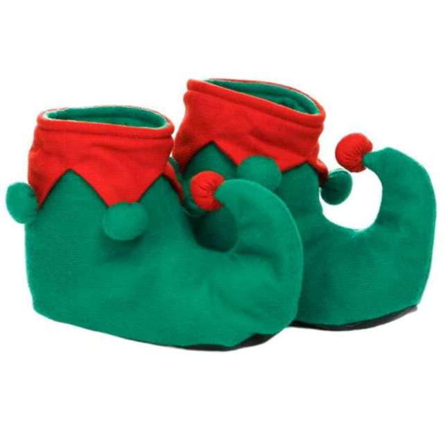 nakładki na BUTY ELFA strój ELF zielone dla dzieci 12916960974