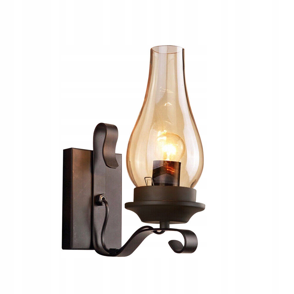 RETRO PRZEMYSŁOWA LAMPA ŚCIENNA KINKIETY LOFT E27