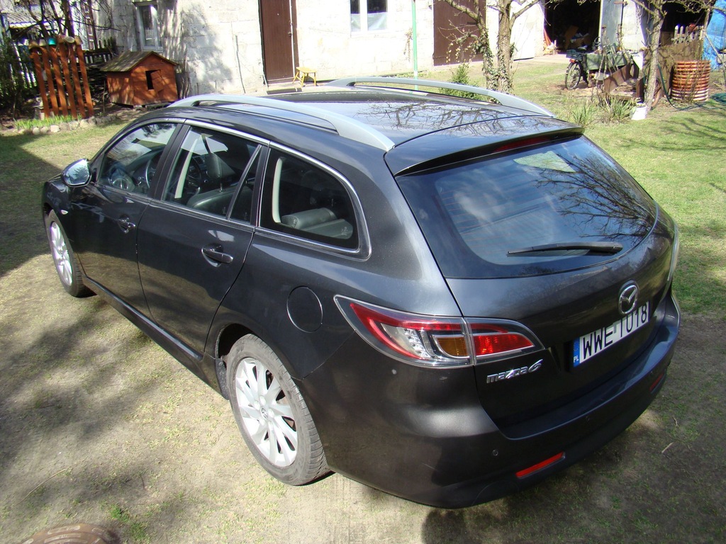 Mazda 6 II diesel 2.2 kombi 2011 przebieg 123 tyś