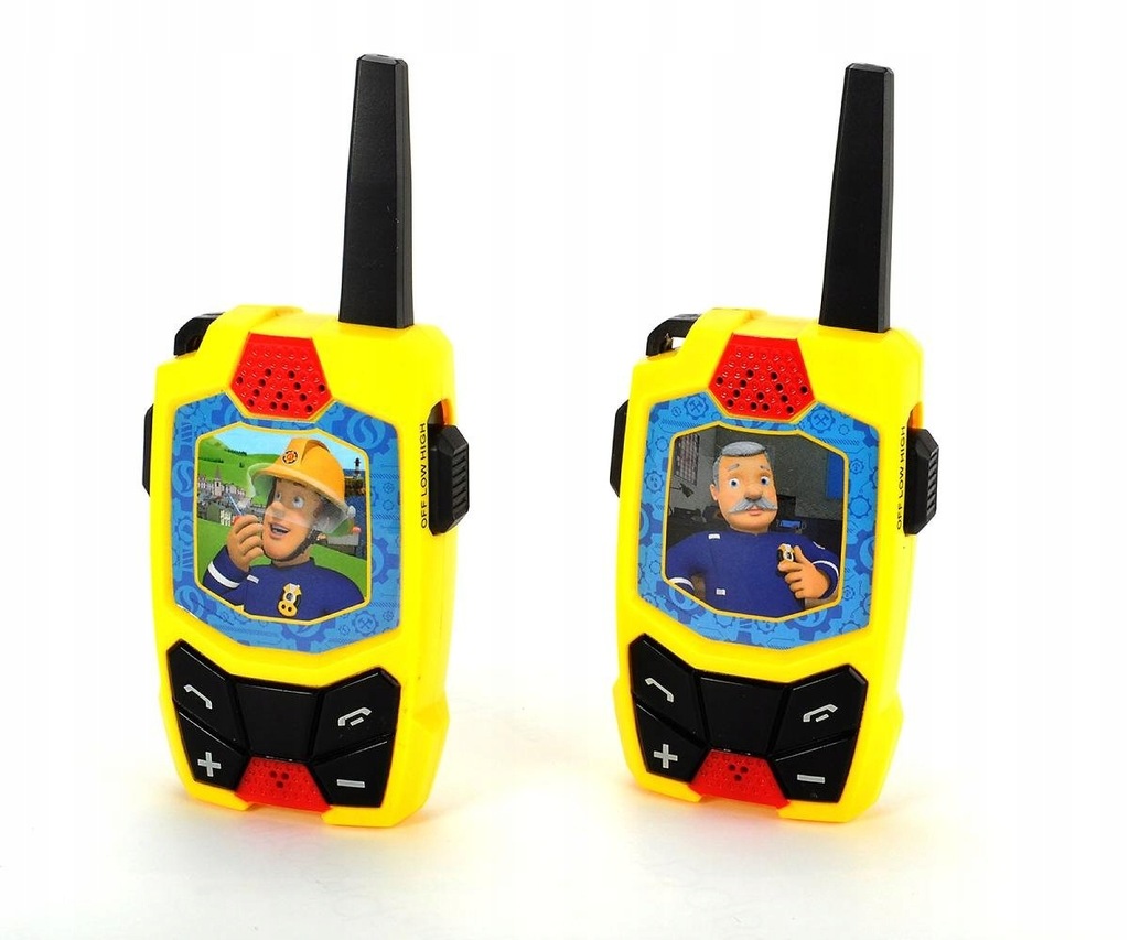 Strażak Sam Krótkofalówki Walkie-Talkie