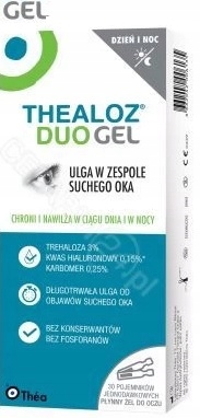 Thealoz Duo Gel 0,4ml 30 szt.