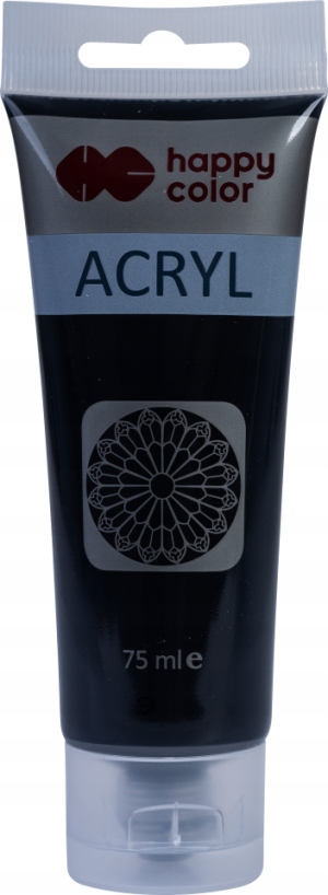 Farba akrylowa - czarny 75ml (HA 7370 0075-9)