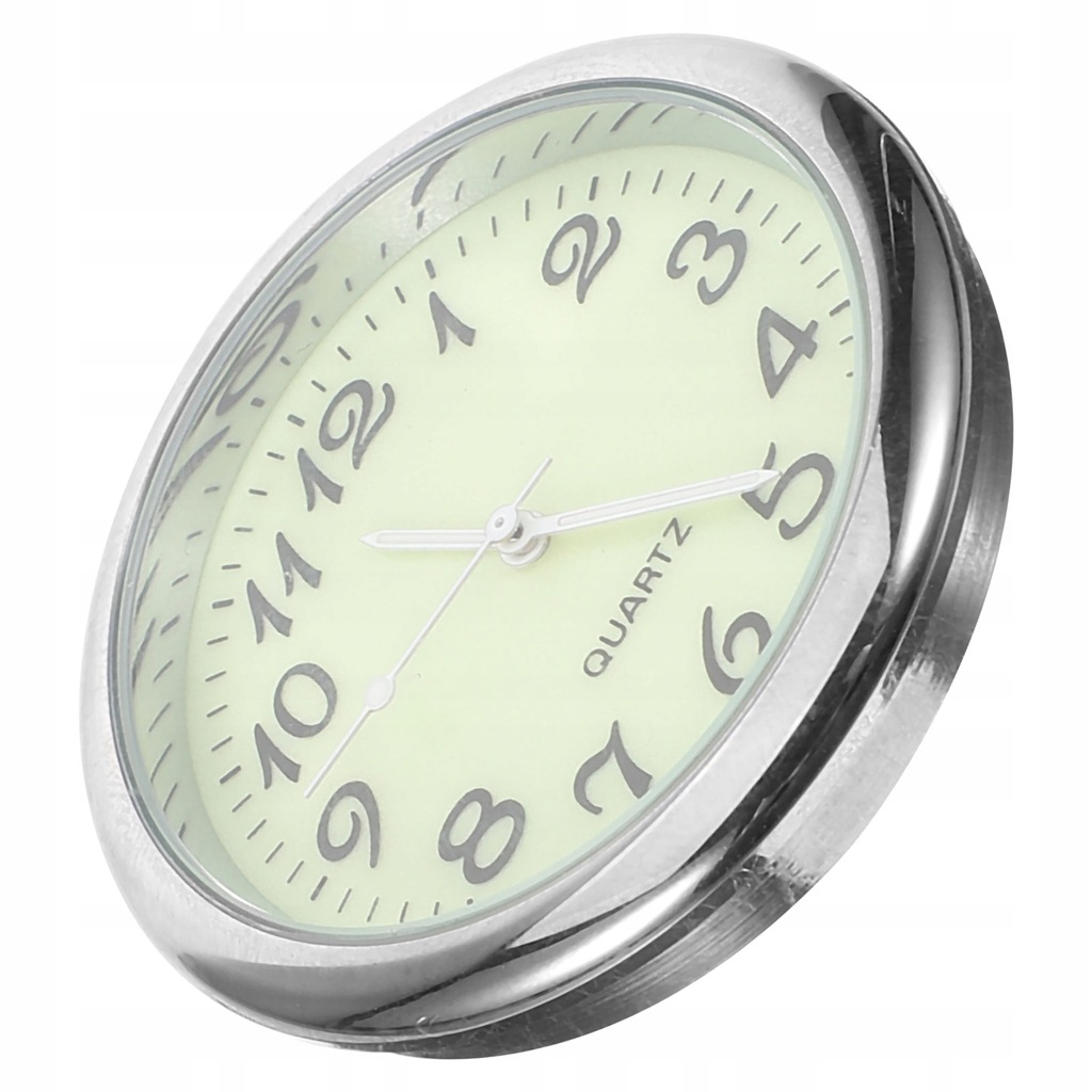 KWARCZOWY MINI ZEGAR DO SAMOCHODU NEONOWY ŁATWO INSTALOWANY PRECYZYJNY