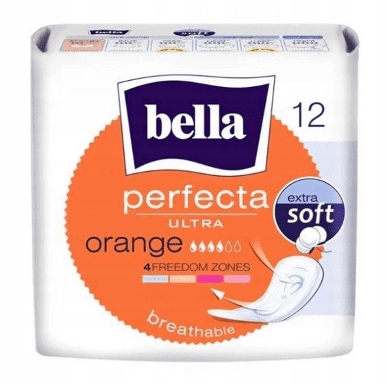 Bella Perfecta Ultra Orange Podpaski 12 Sztuk