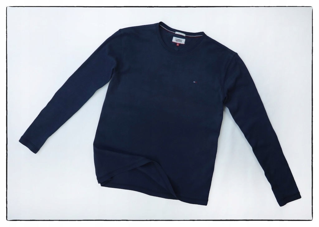 TOMMY HILFIGER klasyczne longsleeve Tee roz:.L