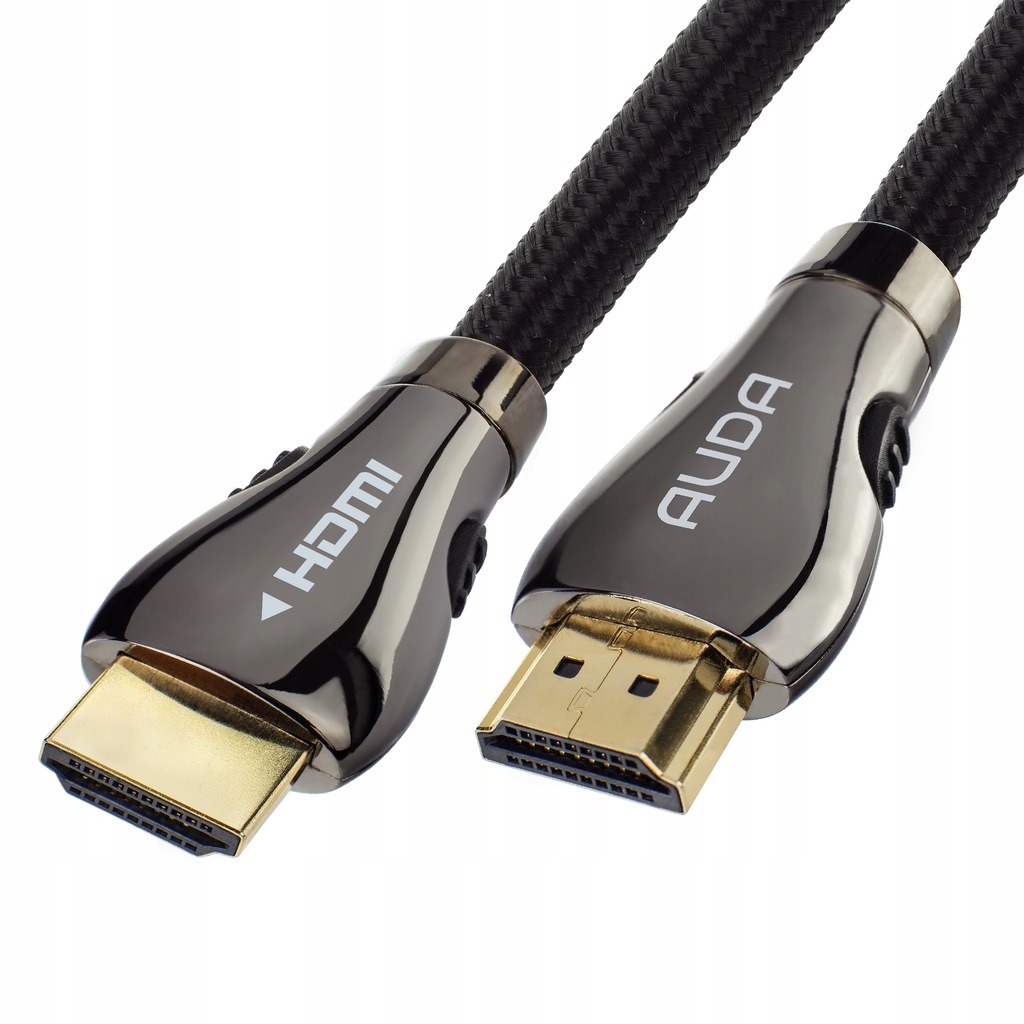 AUDA Prestige Kabel przewód HDMI 2.0 3D 4K HD 2m