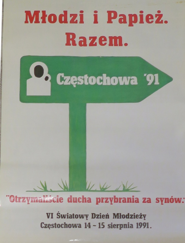 Częstochowa VI Światowy Dzień Młodzieży 1991