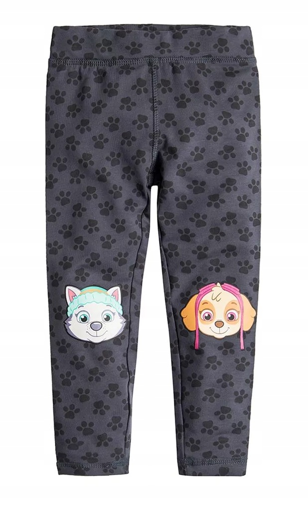 PSI PATROL legginsy SKYE print w łapki 86/12-18