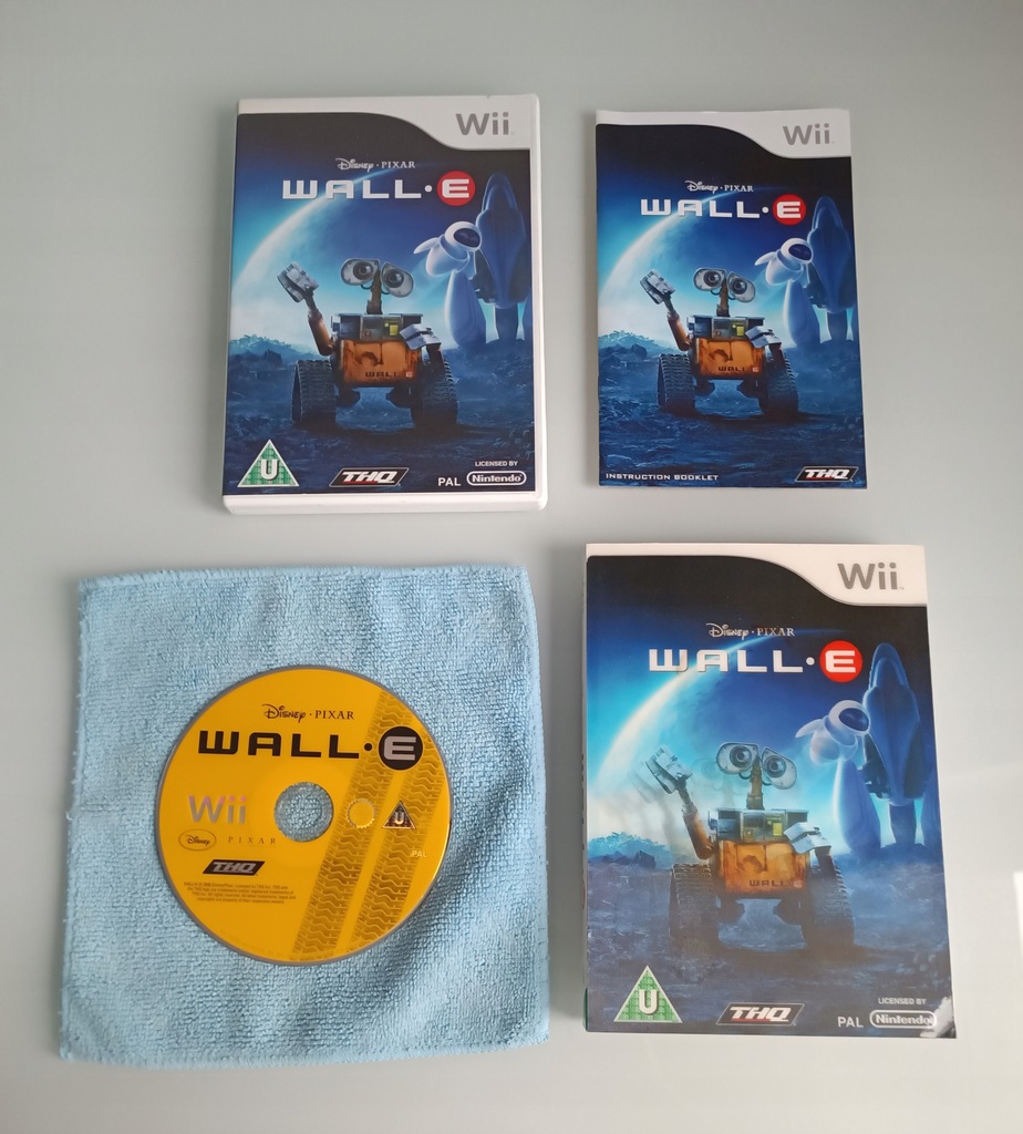 WALL-E WALL E NINTENDO Wii KOMPLETNA 3XA