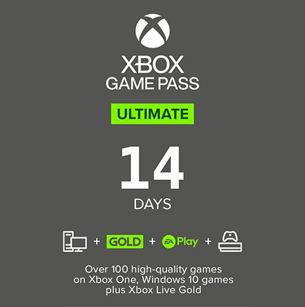 Xbox ONE Game Pass+Xbox Live Gold Ultimate 14 dni