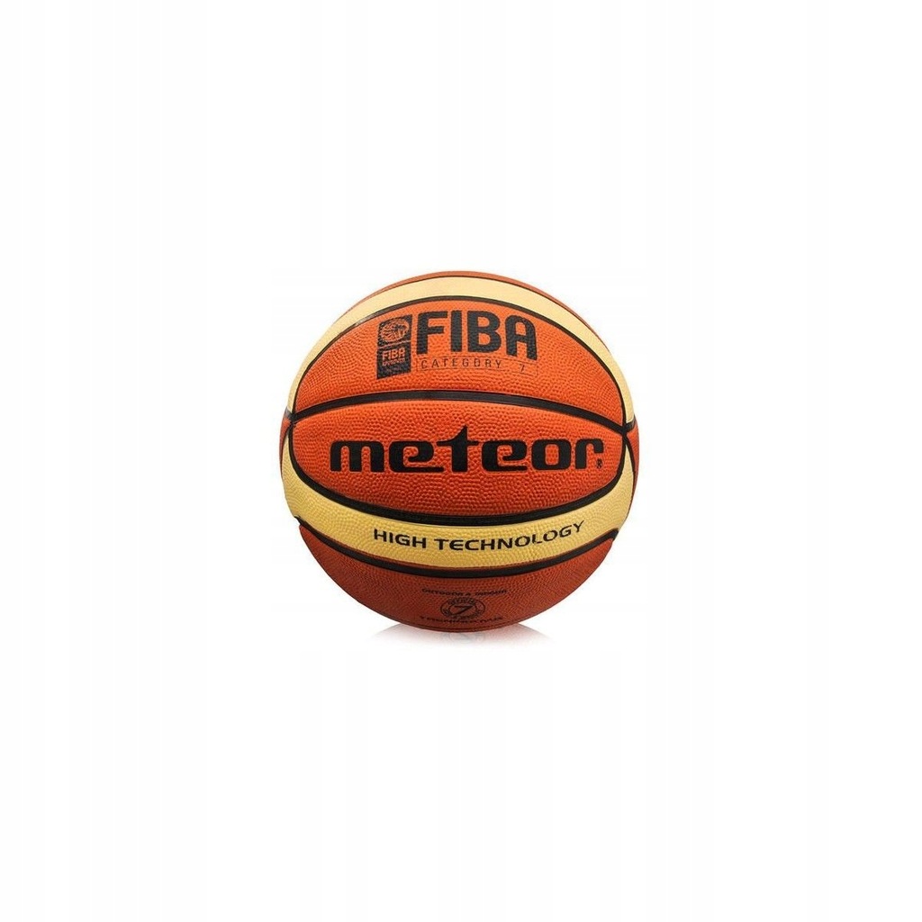 Piłka do kosza koszykówki Meteor Treningowa 7 FIBA