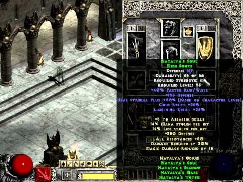 Set Zestaw Natalya D2 Diablo 2 ladder
