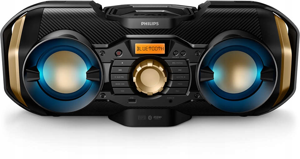 BOOMBOX RADIOODTWARZACZ CD-MP3 BT PHILIPS PX840T