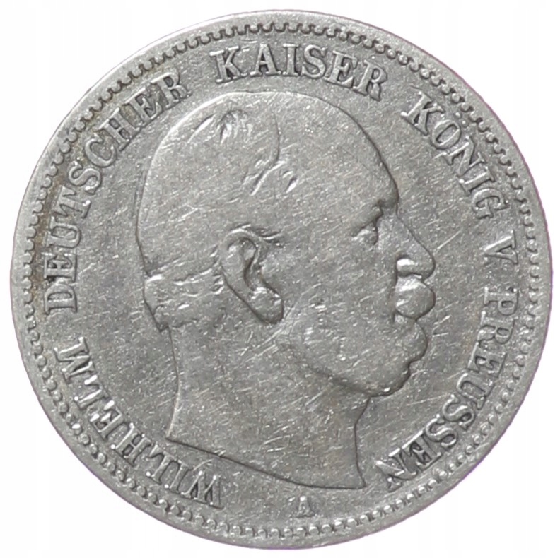 2 marki - Wilhelm I-Cesarstwo Niemieckie- 1876 - A