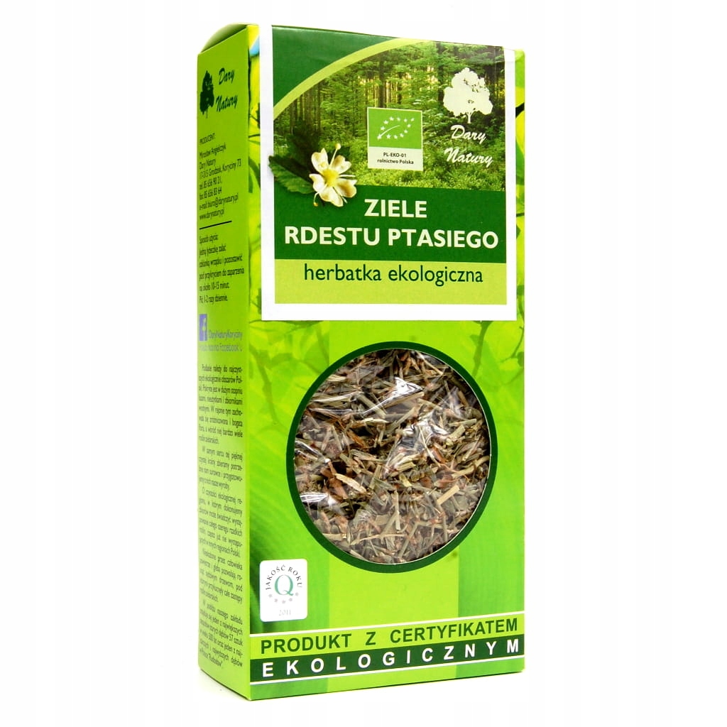 Herbata ziołowa Ziele Rdestu Ptasiego Dary Natury 50 g