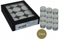 ZESTAW TEALIGHTS Z WOSKU SOJOWEGO 24 SZTUKI
