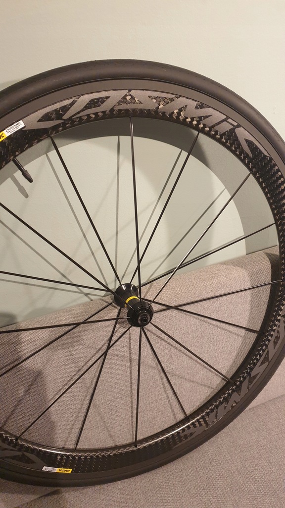 NOWE przednie MAVIC COSMIC PRO CARBON + OPONA