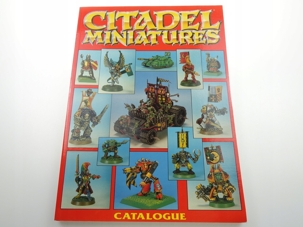 Warhammer Citadel Miniatures 1991 Catalogue Red