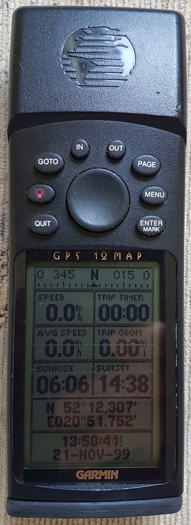 GARMIN GPS 12 MAP POLECAM WARSZAWA!!!!!!!!!!!!!!!!