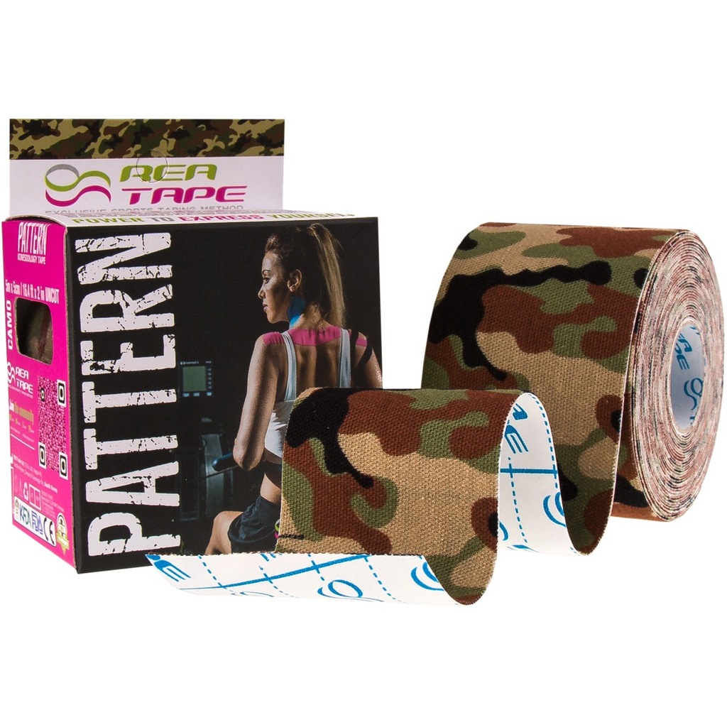 PLASTRY KINESIOTAPING TEJPY TAPE TAŚMA - Military