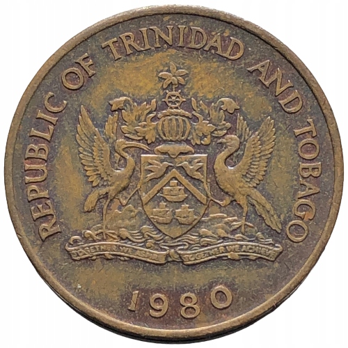 58282. Trynidad i Tobago - 5 centów - 1980r.