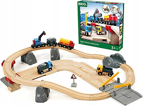 BRIO WORLD zestaw kolejowy kamieniołom 33210