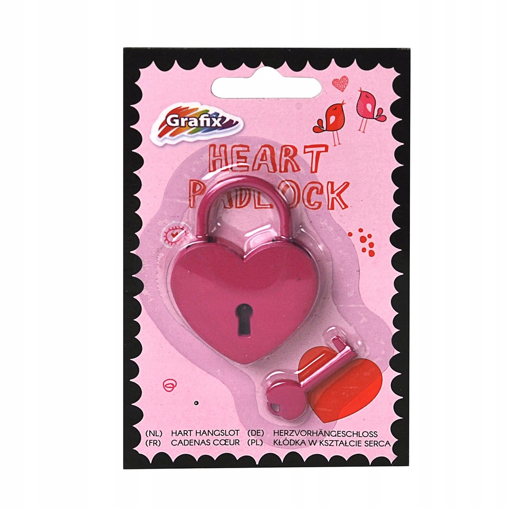 Купить LOVE LOCK HEART ДЛЯ ВЛЮБЛЕННЫХ ФУКСИЯ: отзывы, фото, характеристики в интерне-магазине Aredi.ru