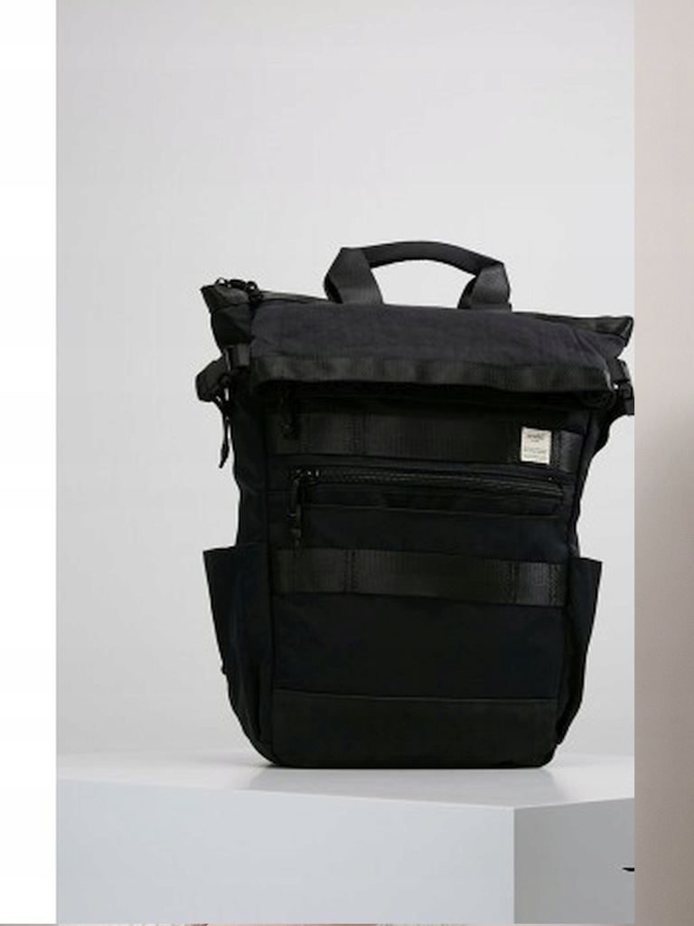 ANELLO XL DUŻY MIEJSKI PLECAK WOREK ZALANDO CZARNY