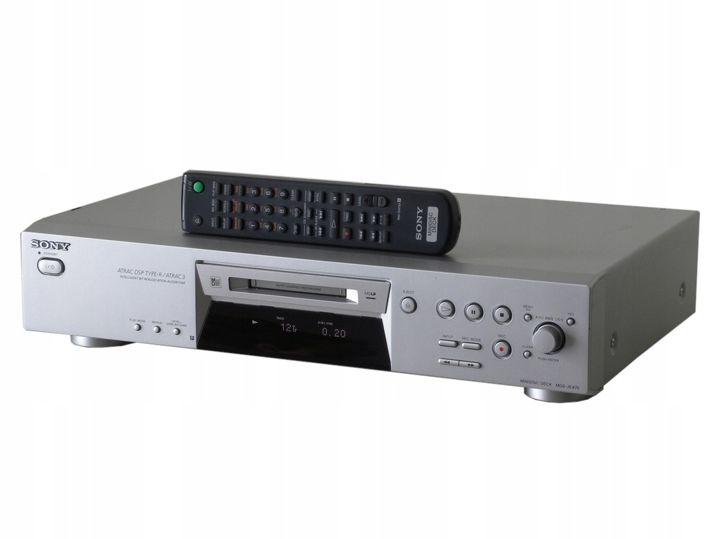 SONY MDSJE470 odtwarzacz MD(minidisc) LP2/LP4 8221678933