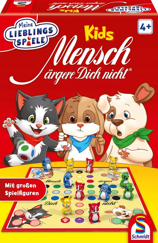 Gra planszowa Schmidt Spiele Mensch ärgere dich nicht Kids