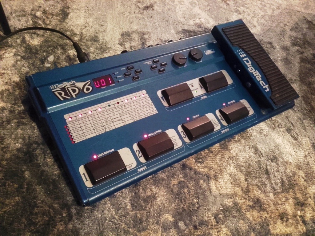 DigiTech RP6 ギターマルチ DigiTech RP6 ギターマルチ